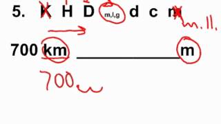 Metric conversion shortcut examples [upl. by Pattin]