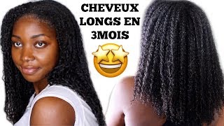 Cheveux PLUS LONGS en 3mois I Challenge routine Capillaire [upl. by Fillbert]