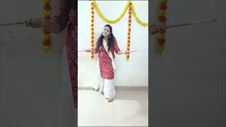 Learn Easy Dandiya Dance Steps For Beginners  youtubeshorts shorts dandiya [upl. by Norrat]