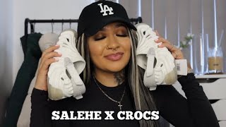 Salehe Bembury Pollex Crocs  StockX Sent Me Fakes  Review  Unboxing  Sizing Guide [upl. by Asilem]