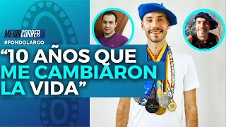 DE PESAR 100 KG A CORRER MARATÓN Y SER ATLETA ELITE  FondoLargo CON LUCAS BÁEZ [upl. by Eneles44]