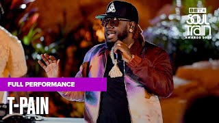 TPain Performs Legendary Hits quotGot Moneyquot quotGood Lifequot quotIm N Luvquot amp More  Soul Train Awards 23 [upl. by Yreffej]