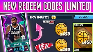 ⚠️JAMES 23⚠️ NBA 2K MOBILE CODES 2023  NBA 2K MOBILE REDEEM CODES  CODES FOR NBA 2K MOBILE [upl. by Seena]