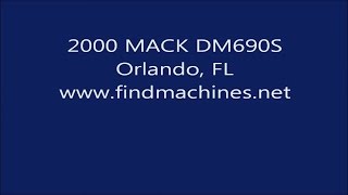 MACK DM690S Concrete Mixer Truck [upl. by Ettennor]