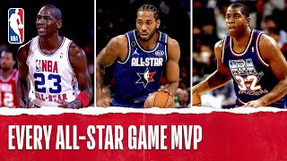 Every NBA AllStar Game MVP in League History  Kobe LeBron Kawhi and More [upl. by Alial]