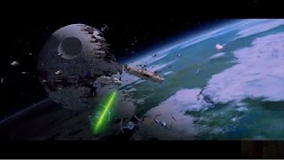 Star Wars VI Return of the Jedi  Space Battle of Endor Supercut [upl. by Chapa]