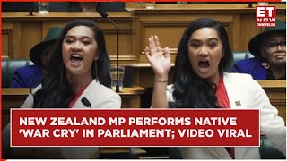 Viral  New Zealands Youngest MP Stuns Parliament With First Speech Performs Maori Haka [upl. by Marcos]