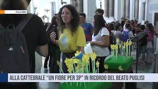 Palermo Alla Cattedrale “Un fiore per 3Pquot in ricordo del Beato Puglisi [upl. by Doble589]