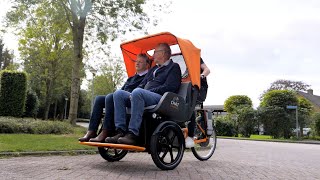 Van Raam Chat riksja fiets productvideo [upl. by Ameg]