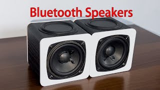 Home made Bluetooth speakers  Bluetooth speaker DIY  Mini bluetooth speaker [upl. by Heyra]