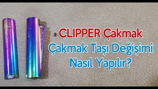 Clipper marka çakmağın çakmak taşı nasıl değiştirilir [upl. by Jariah]