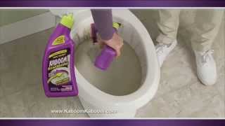 TV Spot  Kaboom  OxiClean  Bathroom Cleaner  Bowl Blaster  Does The Hard Work For You [upl. by Hillie]