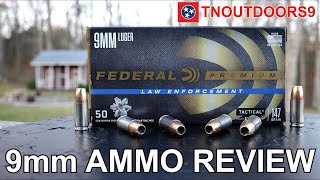 9mm federal hst 147 grain sampw sd9ve [upl. by Derf]