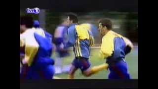 Imnul Naționalei de Fotbal a României la CM din Franța 1998 [upl. by Kidder]