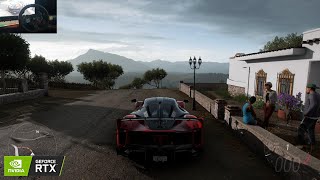 1100HP Ferrari Fxx K evoForza5  Forza Horizon 5 Logitech steering wheel gameplay forzahorizon5 [upl. by Yaned205]