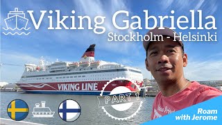 Viking Line  Viking Gabriella  Cruising with Viking Gabriella  Stockholm to Helsinki [upl. by Cinimod]