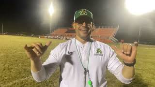 Amherst Comets Head Coach Tom Thome Week 2 Postgame Interview [upl. by Hcir]