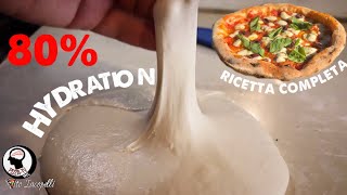 Slap and Fold Tutorial Kneading highhydration dough [upl. by Naihtniroc]