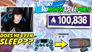 THIS Unknown Controller Pro Switches To MNK amp Breaks Arena Points Record  100000 Points Tips S4 [upl. by Ayisan]