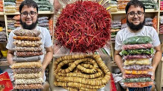 ১০০০ টাকা কেজি ড্রাইফ্রুট ৫০০ টাকা কেজি চিয়াসিড 👍 পাইকারি দামে বাদাম মসলা ত্বীনফল জাফরান 👍 [upl. by Gnoy]