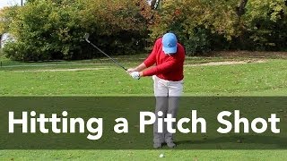 How to Hit a Pitch Shot from 20 Yards  Golf Instruction  My Golf Tutor [upl. by Shoshana]