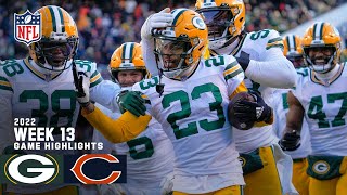 Green Bay Packers vs Chicago Bears  2022 Week 13 Game Highlights [upl. by Corliss]