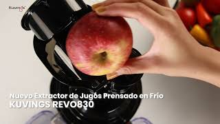 Extractor de Jugo Prensado en Frio Kuvings REVO830 [upl. by Satsoc]