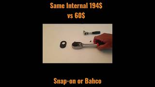 Bahco vs Snapon Ratchet Same internal Dual 80 Watch Full Video on my Channel [upl. by Adnohsar]