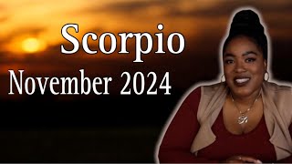 SCORPIO “Revived and Ready For The Next Level” NOVEMBER 2024  Psychic Tarot Reading [upl. by Araccat864]