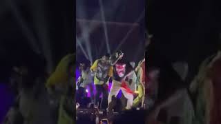 Asakaa boys Performing Drip at Wizkid concert shorts subscribe [upl. by Farhi]