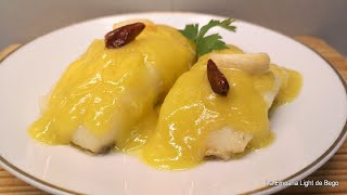 Bacalao al Pil Pil en 5 minutos¡¡ Receta Fácil y Rápida [upl. by Atalee234]