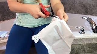 Foot Peeling Mask Tutorial  DIY At Home Is Faster Than You Think [upl. by Arrais985]