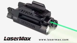 Better Shooting Begins With The LaserMax Spartan Series [upl. by Nwahsram]