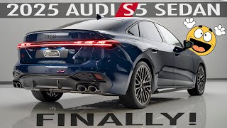 WORLD PREMIERE 2025 AUDI S5 SEDAN  FINALLY THIS IS IT [upl. by Munro]