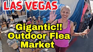 Gigantic Outdoor Flea Market  Broad Acres  North Las Vegas  Amazing [upl. by Garretson]