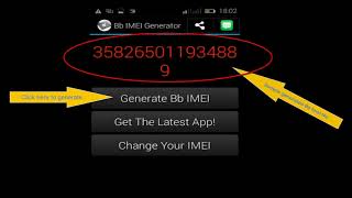 How to change phones Imei number using Mtk Engineering mode app and blackberry imei generator lat [upl. by Embry]