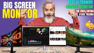 Best Ultrawide Monitor 2024  Best Big Screen Monitor [upl. by Eiralav]