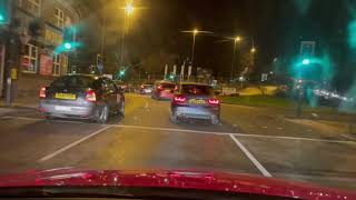 A Late Night Drive  Derby Alvaston  Normanton Road [upl. by Aihsar]