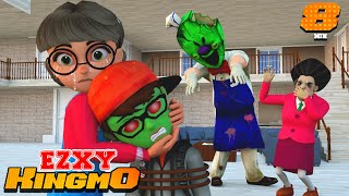 Tani Love NickHulk is Zombie vs Ice Scream  Scary Teacher 3D Story Family Animation [upl. by Hunt410]