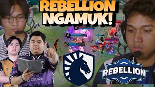 REBELLION NGAMUK  LIQUID DIKASIH 1 KILL DOANG  REBELLION VS LIQUID MATCH 2  MPL S14 [upl. by Orpha]