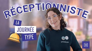 24H avec une RÉCEPTIONNISTE en HÔTELLERIE  HAPPYCULTURE [upl. by Bryna]