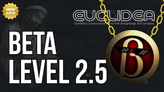 Euclidea Walkthrough  Beta Level 25  Cut Rectangle [upl. by Ardnwahs683]