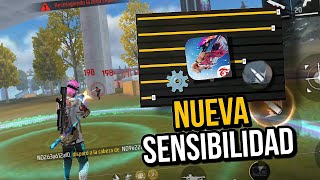 ✅SENSIBILIDAD COMPLETA⚙️Para dar TODO ROJO en la NUEVA ACTUALIZACIÓN FREE FIRE [upl. by Farmann]