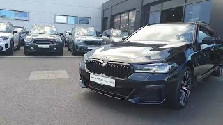 YF72FVN  2022 BMW 5 Series 530e M Sport Touring RefId 406791 [upl. by Franklin]