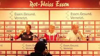 Pressekonferenz RWE  Viktoria Köln [upl. by Mccormac584]