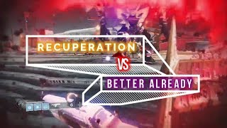 RECUPERATION VS BETTER ALREADY in Armor 20  Double Stacking  Destiny 2 Shadowkeep [upl. by Attiuqehs]