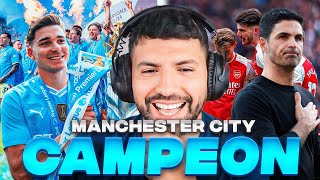 MANCHESTER CITY vs WEST HAM reaction  PREMIER LEAGUE CHAMPIONS [upl. by Krusche519]