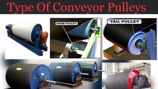 Conveyor Pulley  Type Of Pulley  Drive Pulley  Bend Pulley  Tail Pulley  Head Pulley  Pulleys [upl. by Ydal477]