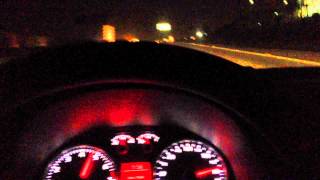 Volkswagen Novo Gol g6 16 Highline  Acelerando 120 a 210kmh [upl. by Saimerej]