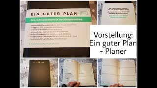 Vorstellung Ein guter Plan  Planer für mehr Achtsamkeit 2018 [upl. by Lebama]